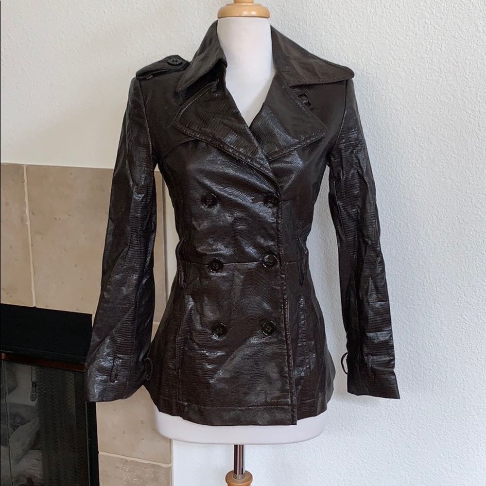 Zara Basic Leather Jacket - image 1